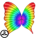These colourful wings will fly you away to place of rainbows and butterflies.