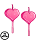 Thumbnail for Lollipop Heart Earrings