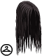 Thumbnail for Long Black Spooky Wig