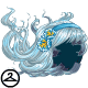 This wig is being lifted up by the current. This item is only wearable by Neopets painted Maraquan. If your Neopet is not painted Maraquan, it will not be able to wear this NC item. This NC item was obtained through Dyeworks.