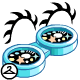 These cute contacts are sure to catch anyones attention! This item is only wearable by Neopets painted Maraquan. If your Neopet is not painted Maraquan, it will not be able to wear this NC item.