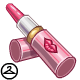 This is definitely your lip color! This item is only wearable by Neopets painted Maraquan. If your Neopet is not painted Maraquan, it will not be able to wear this NC item.