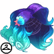 The beautiful shades of this wig match the ocean waters. This item is only wearable by Neopets painted Maraquan. If your Neopet is not painted Maraquan, it will not be able to wear this NC item.