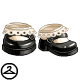 This shoe combo is classic AND cute! This item is only wearable by Neopets painted Mutant. If your Neopet is not painted Mutant, it will not be able to wear this NC item.