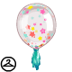 Be careful not to let this festive birthday balloon go! This item is only wearable by Neopets painted Mutant. If your Neopet is not painted Mutant, it will not be able to wear this NC item.
