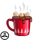 This mug of Hot chocolate should keep your hands warm and also tastes delicious! This item is only wearable by Neopets painted Mutant. If your Neopet is not painted Mutant, it will not be able to wear this NC item.