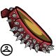 Watch the spikes! They are extra sharp. This item is only wearable by Neopets painted Mutant. If your Neopet is not painted Mutant, it will not be able to wear this NC item.