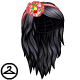 Thumbnail for Dyeworks Black: Mutant Negg Flower Wig