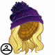 Thumbnail for Starry Space Beanie and Blonde Wig