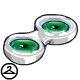 These contacts reflect the colours of the ocean. If you look closely you can even see the ebb and flow of the waves. This item is only wearable by Neopets painted Maraquan. If your Neopet is not painted Maraquan, it will not be able to wear this NC item. This NC item was obtained through Dyeworks.