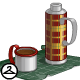 Thumbnail for Steaming Plaid Thermos