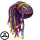 Thumbnail for Rainbow Locs with Star Beads Wig
