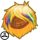 Thumbnail for Dazzling Rainbow Wig