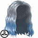 Silvery Blue Wig