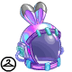 With this space helmet, youre sure to have a good hare day!