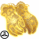 Thumbnail for Sparkly Gold Lace Gloves
