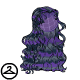 Thumbnail art for Dyeworks Void Black: Sparkly Winter Wavy Wig
