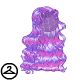 Thumbnail for Dyeworks Void Purple: Sparkly Winter Wavy Wig