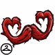 Sculpted Heart Moustache