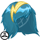 Electric Blue Wig 
