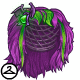 Poisonous Purple and Green Wig
