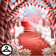 Thumbnail for Holiday Striped Path Background