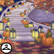 Thumbnail for Lighted Autumn Staircase Background