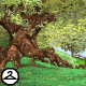 Grand Oak Tree Background