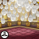 This hidden party room is amazing...but dont touch the balloons! This NC item was awarded through Shenanigifts.