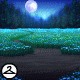 Premium Collectible: Blue Moon Field Background