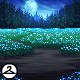 Thumbnail for Premium Collectible: Blue Moon Field Background