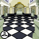 Black and White Hall Background