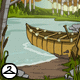 Rustic Canoe Background