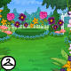 Fantastic Garden Birthday Background