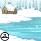 Frozen Pond Background