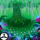 Thumbnail art for Glowing Butterfly Garden Background