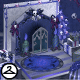 Thumbnail for Dyeworks Blue: Pop-Up Gothic Holiday Card Background