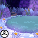 Magical Lotus Stream Background