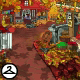 What lovely harvest items can you find at this market?
