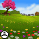 Meadow of Flowers Background