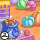 Pastel Pumpkin Party Background