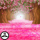 Tunnel of Petals Background