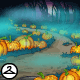 Spectral Pumpkin Path Background