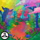Thumbnail for Rainbow Forest Background