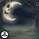 Skeleton Moon Background
