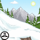 Wintery Slope Background