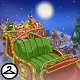 Thumbnail for Premium Collectible: Sleigh Over Neopia Background