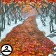 Thumbnail for Snowy Leaves Street Background