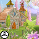 Spring Farmhouse Background