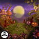 Thumbnail for Whimsical Pumpkin Hill Background